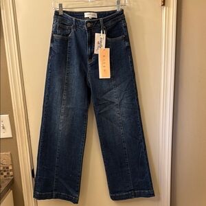 RISEN Wide-Leg Jeans